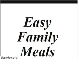 Sites similar to easyfamilymeals.org
