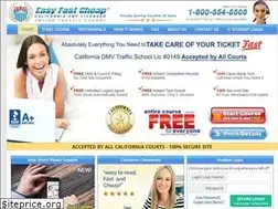Sites similar to easyfastcheaptrafficschool.com