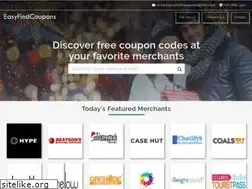 Sites similar to easyfindcoupons.com