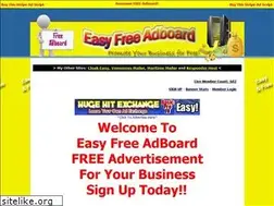 Sites similar to easyfreeadboard.com
