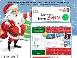 Sites similar to easyfreesantaletter.com
