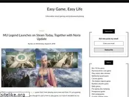 Sites similar to easygameeasylife.com