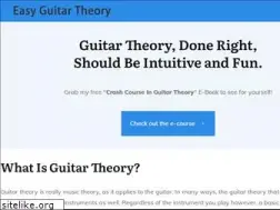 Sites similar to easyguitartheory.com