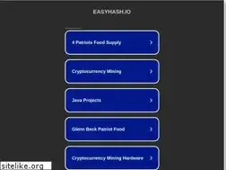 Sites similar to easyhash.io