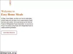 Sites similar to easyhomemeals.com