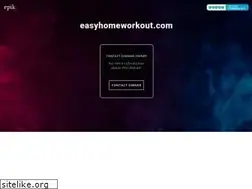 Sites similar to easyhomeworkout.com
