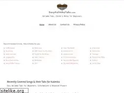 Sites similar to easykalimbatabs.com