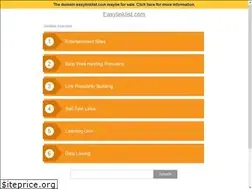 Sites similar to easylinklist.com