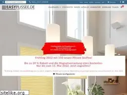 Sites similar to easyplissee.de