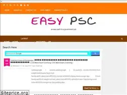 Sites similar to easypsc.in