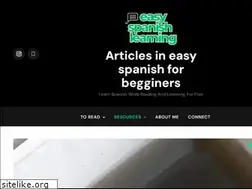 Sites similar to easyspanishlearning.com