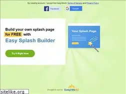 Sites similar to easysplashbuilder.com