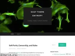 Sites similar to easythereentropy.wordpress.com