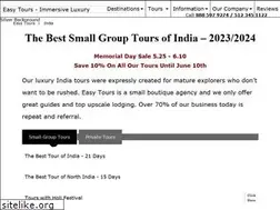 Sites similar to easytoursofindia.com