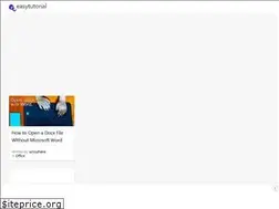 Sites similar to easytutorial.com