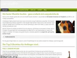 Sites similar to easyukulele.de