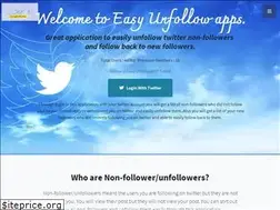 Sites similar to easyunfollow.com