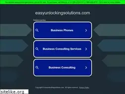 Sites similar to easyunlockingsolutions.com