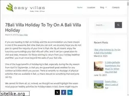 Sites similar to easyvillas.net