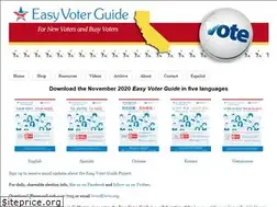 Sites similar to easyvoter.org