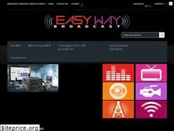 Sites similar to easywaybroadcast.com