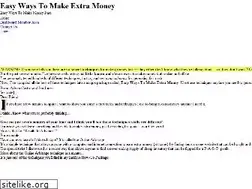 Sites similar to easywaystomakeextramoney.com