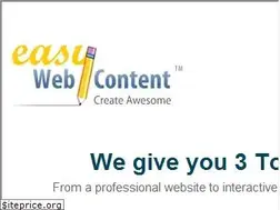 Sites similar to easywebcontent.com