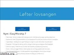 Sites similar to easyworship.no