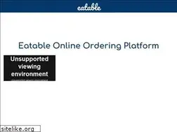 Sites similar to eatableordering.com