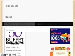 Sites similar to eatallyoucanrestaurants.com