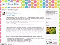 Sites similar to eatandthink.wordpress.com