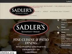 Sites similar to eatatsadlers.com