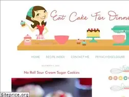 Sites similar to eatcakefordinner.net