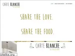 Sites similar to eatcarteblanche.com