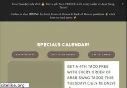 Sites similar to eatcedars.com