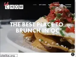 Sites similar to eatchow.com