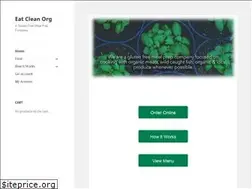 Sites similar to eatcleanorg.com