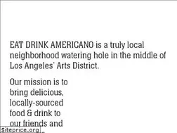 Sites similar to eatdrinkamericano.com