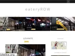 Sites similar to eateryrow.com