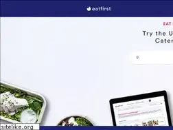 Sites similar to eatfirst.com