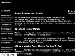 Sites similar to eathorror.com