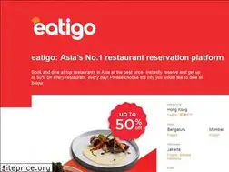 Sites similar to eatigo.com