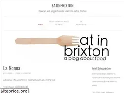 Sites similar to eatinbrixton.com
