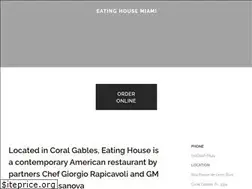 Sites similar to eatinghousemiami.com