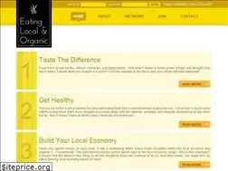 Sites similar to eatinglocalandorganic.com