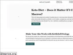 Sites similar to eatliftsleep.com