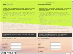 Sites similar to eatlocal.com