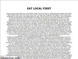 Sites similar to eatlocalfirstdc.com