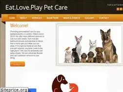 Sites similar to eatloveplaypetcare.com