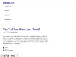 Sites similar to eatnoon.com